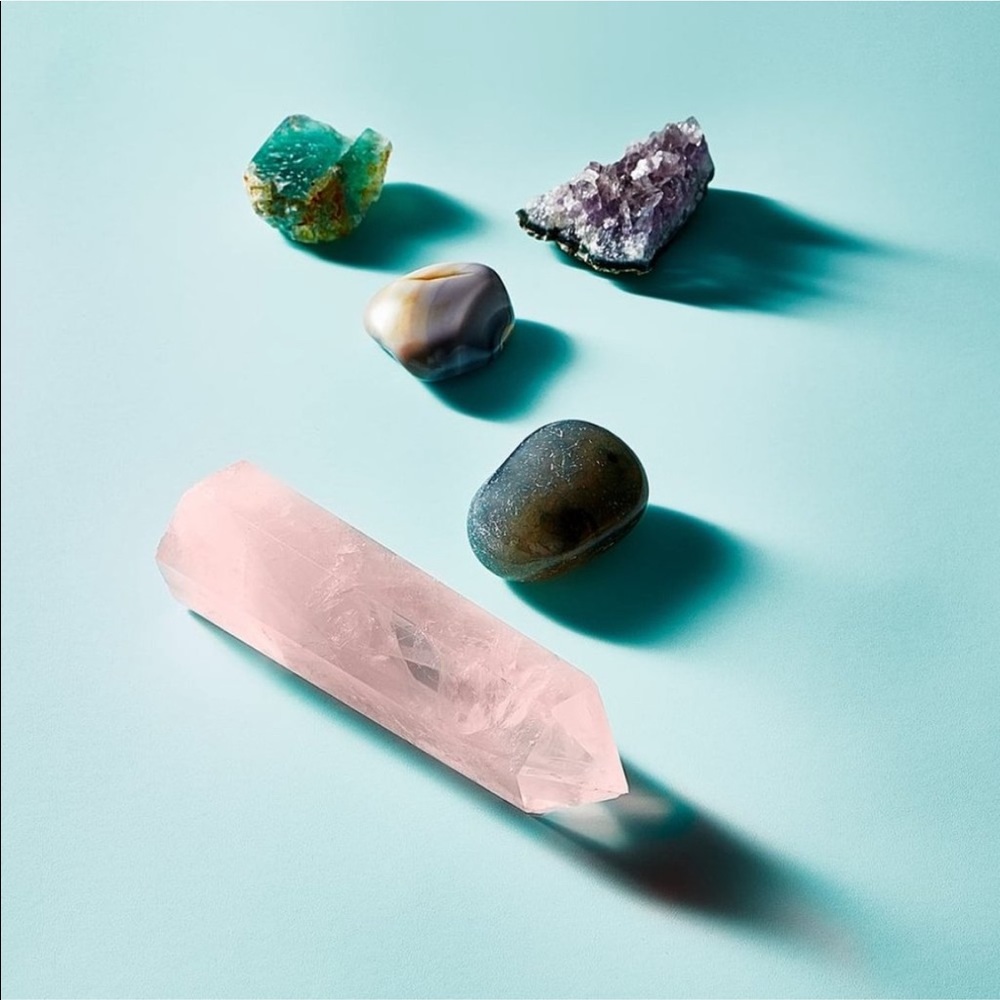 “The Glow Spell” Wellness Crystal Set by Smudge
